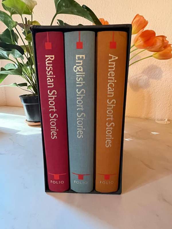 Classic Short Stories Box Set  English, American & Russian Short Stories  Folio Society
