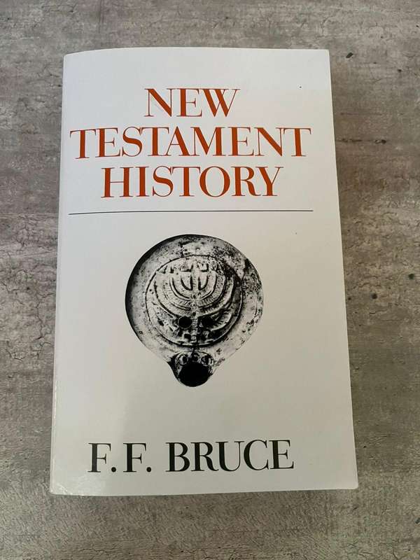 New Testament History  F.F. Bruce - Softcover
