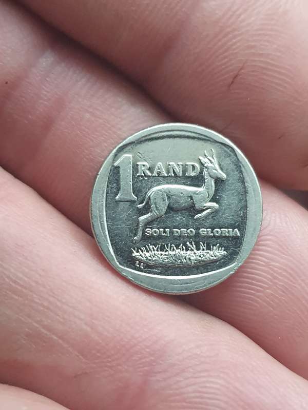 Rare South Africa 2020 - 1 Rand Coin F-12