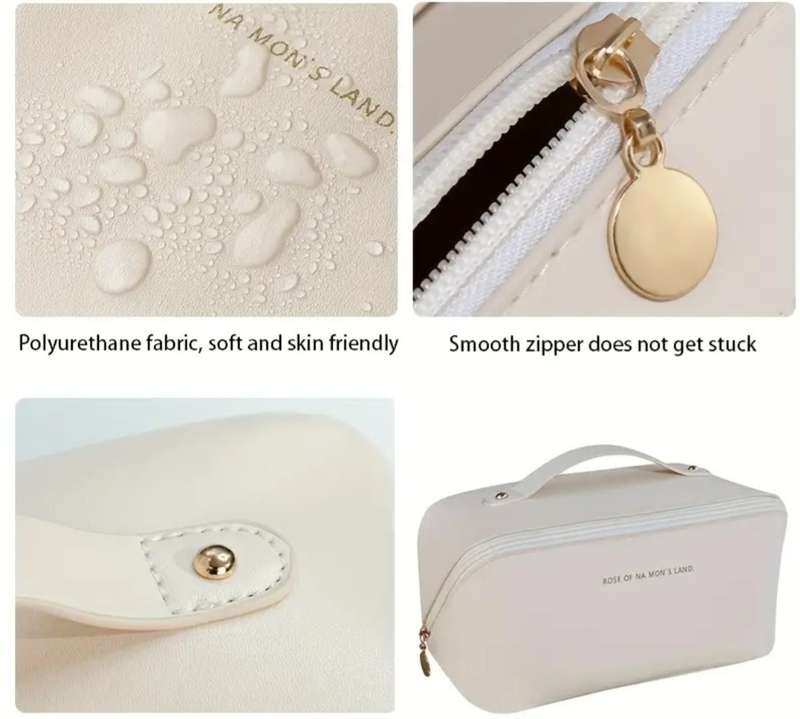 Luxurious makeup bag