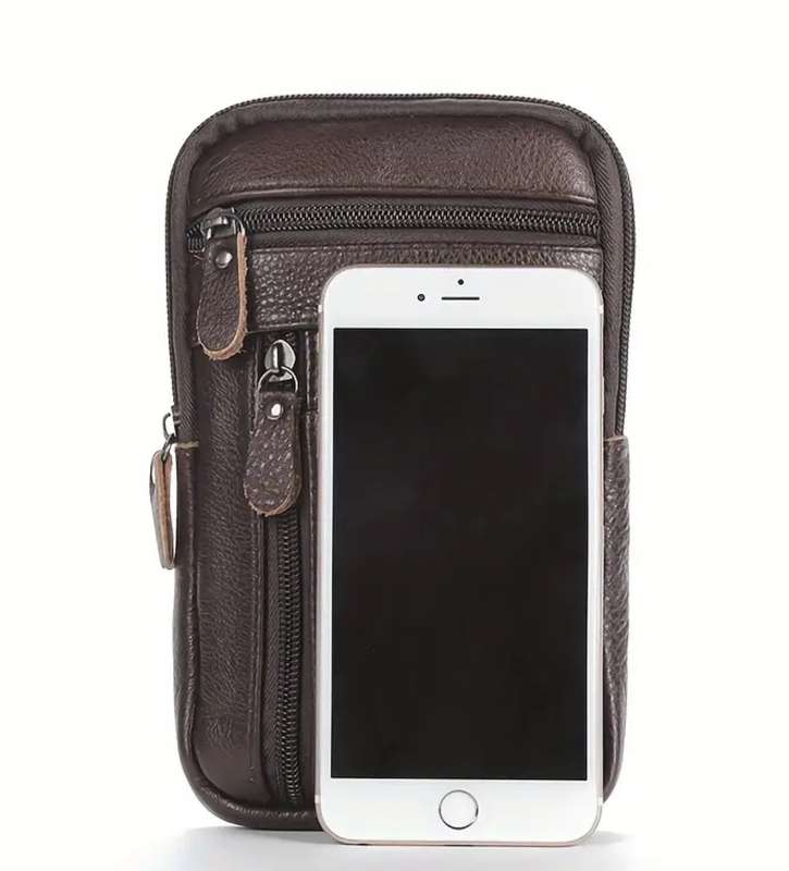Genuine leather waist or sling bag