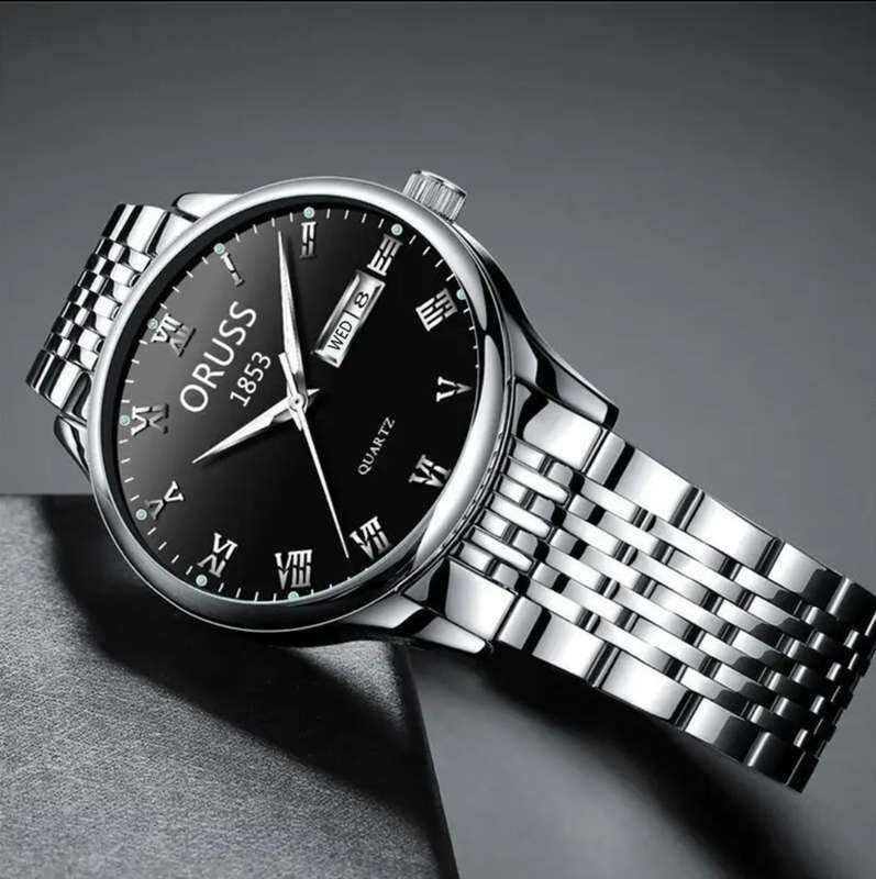 Orus full stainless steel watch