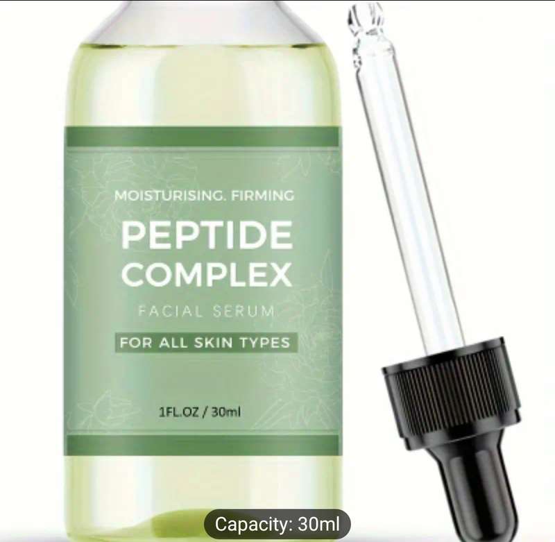 Anti aging peptide face serum