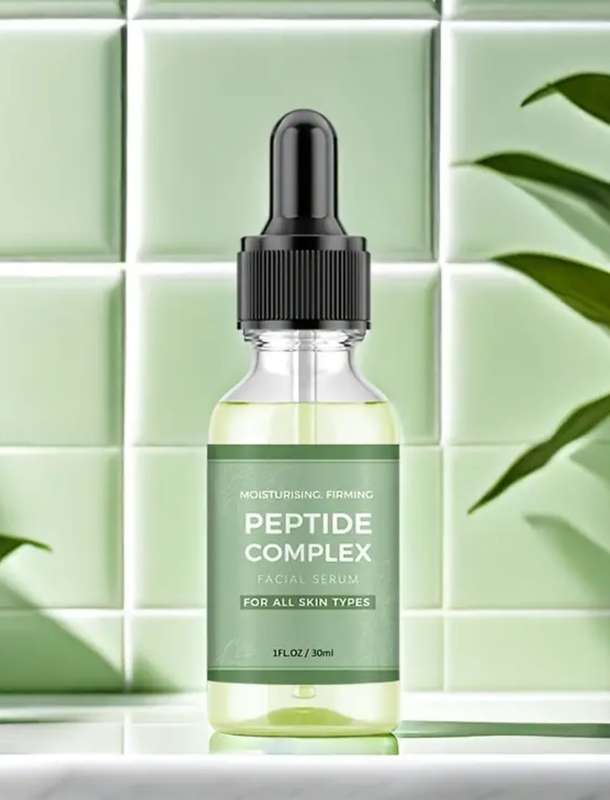 Anti aging peptide face serum