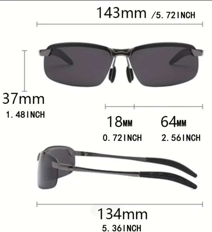 Polarized sunglasses for men