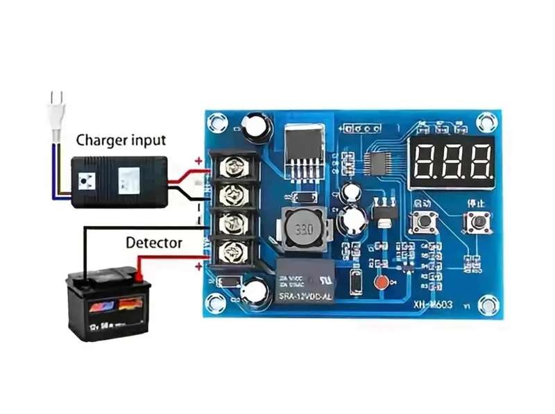 Battery overcharging protection board