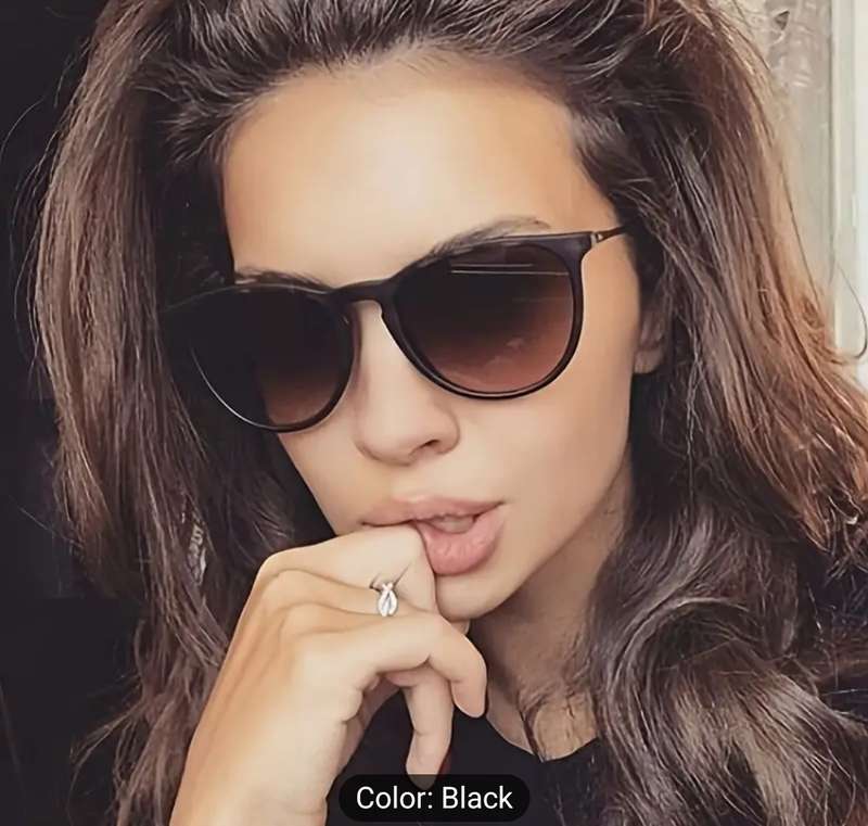 Oval unisex sunglasses