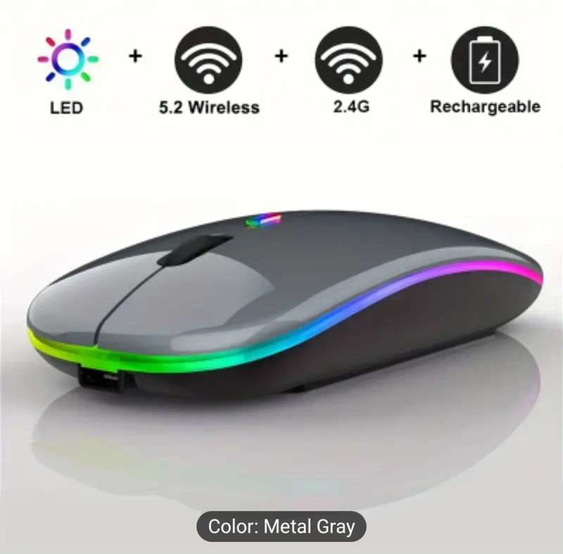 Wireless rechargeable mouse