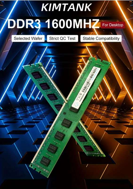 DDR3 8GB RAM 1600MHz