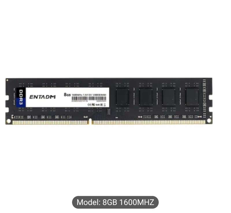 DDR3 8GB RAM 1600MHz