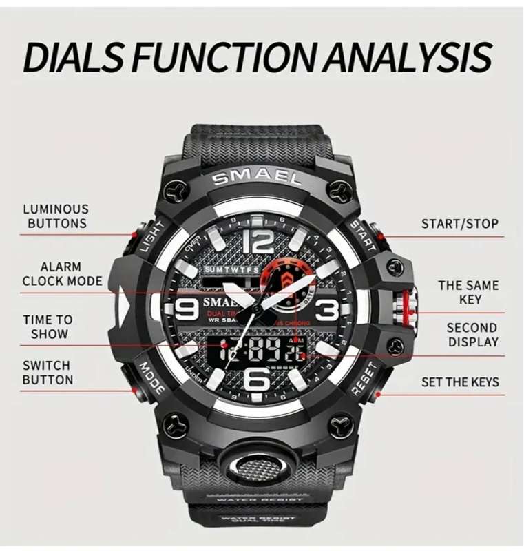 Smael sports watch
