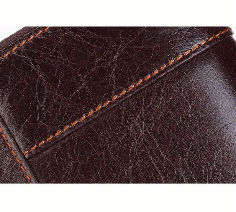 Genuine cowhide leather purse