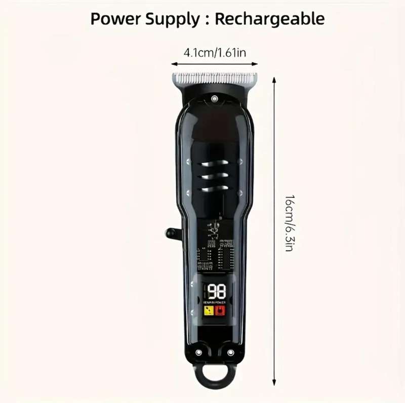 Professional Hair Clipper - rechargeable
