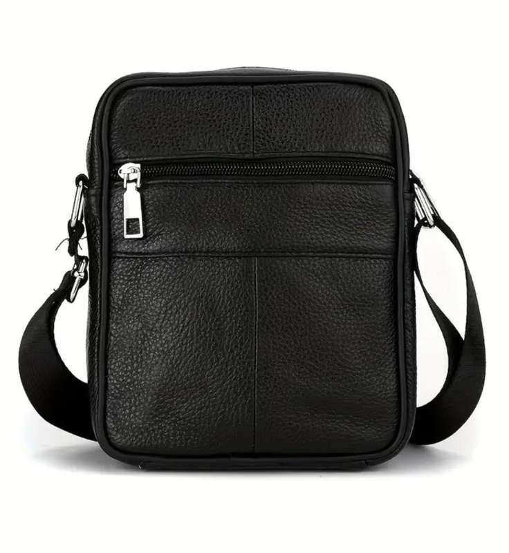 Top grain leather shoulder sling or cross body bag