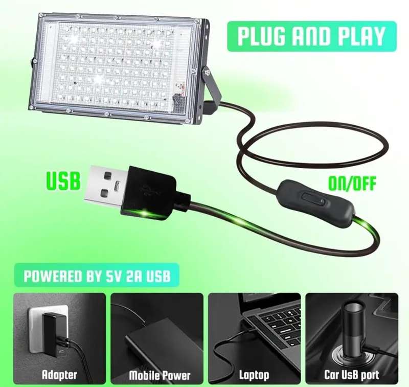 5V USB Led light