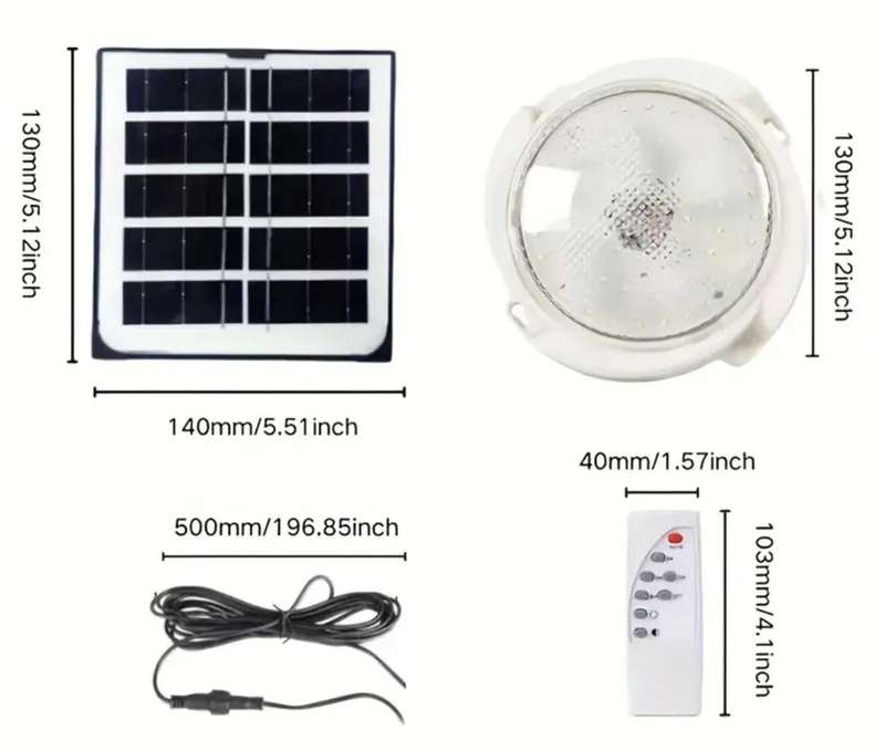 Led solar light