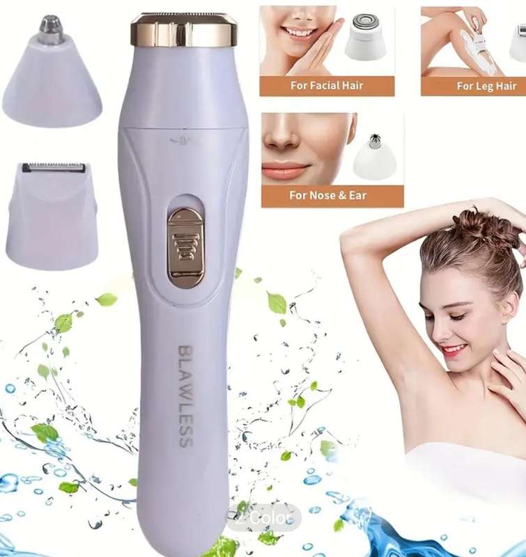 Rechargeable multifunction lady shaver