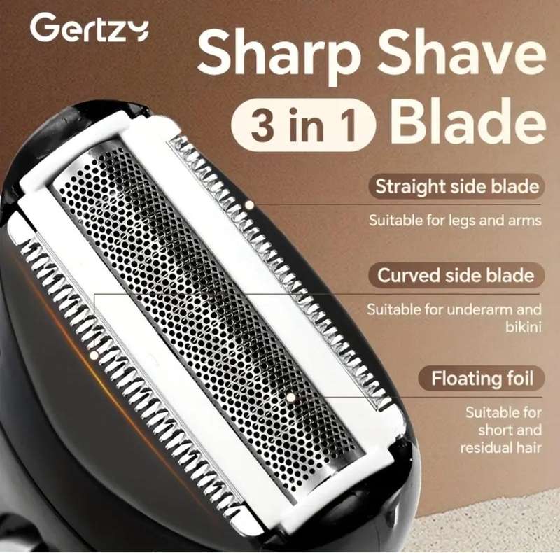 Rechargeable lady shaver