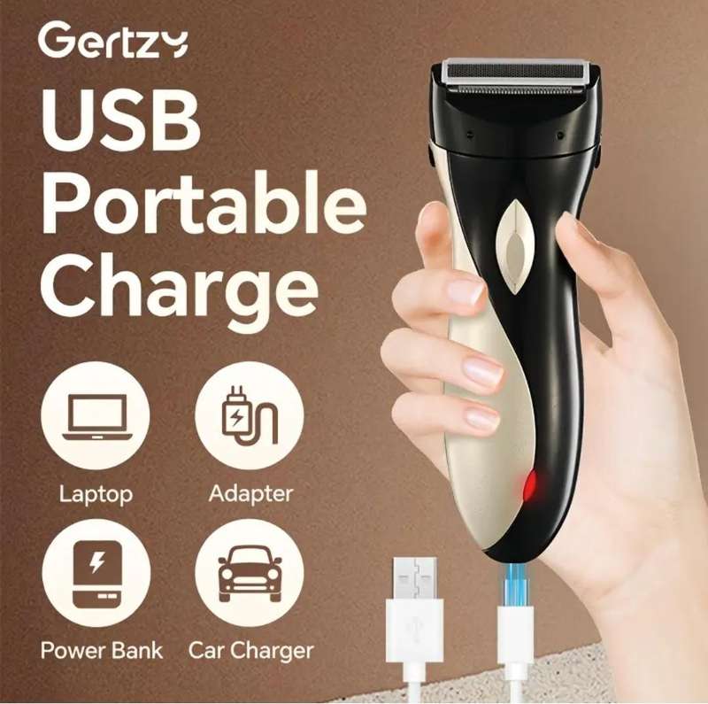 Rechargeable lady shaver