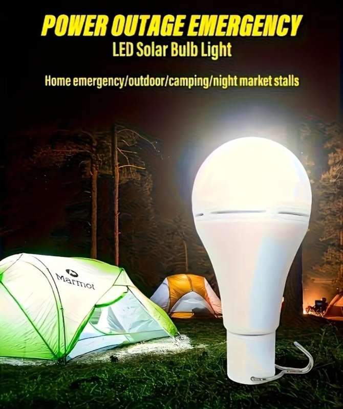 LED emergency solar light