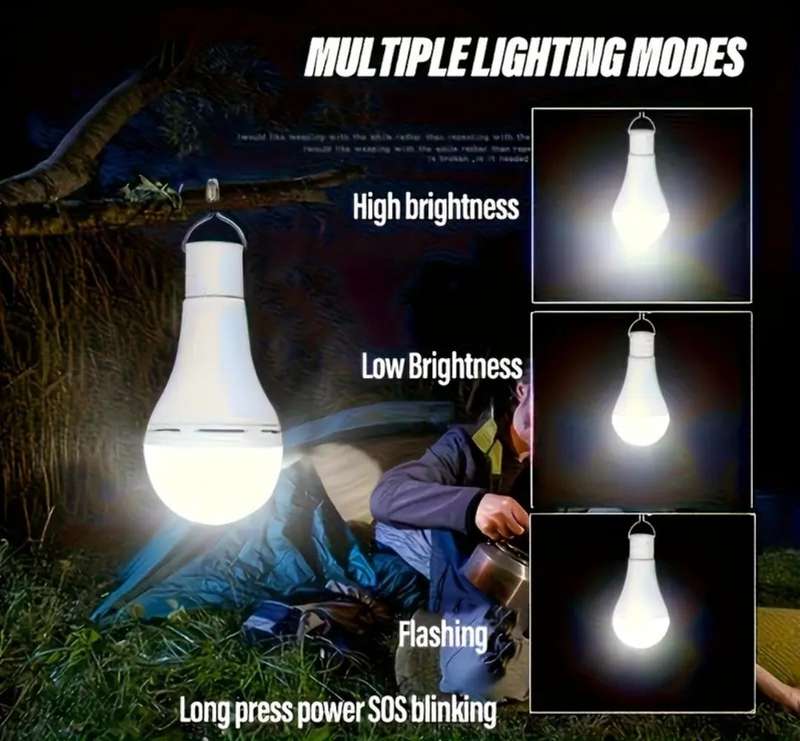 LED emergency solar light