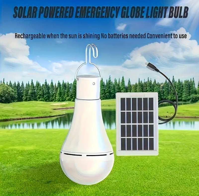 LED emergency solar light