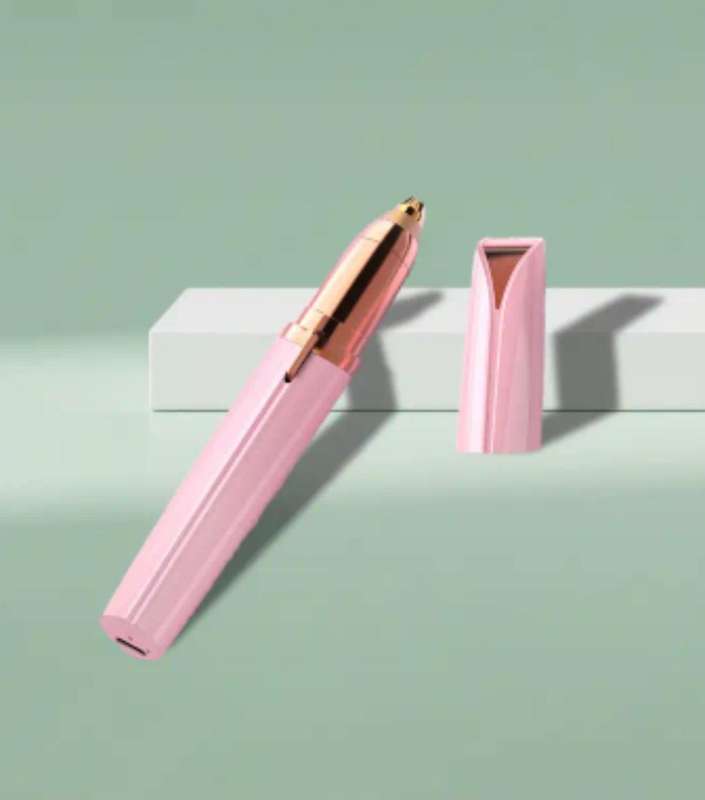Electric rechargeable eyebrow trimmer