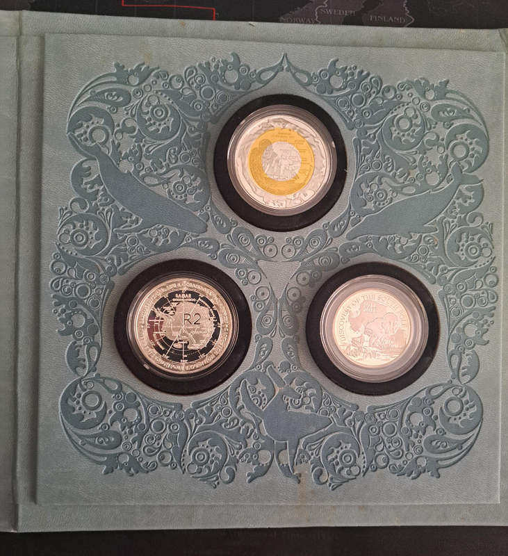 2012THE DISCOVERYOF THE SOUTH POLE 100 YEAR ANNIVERSARY MINTMARKED SET