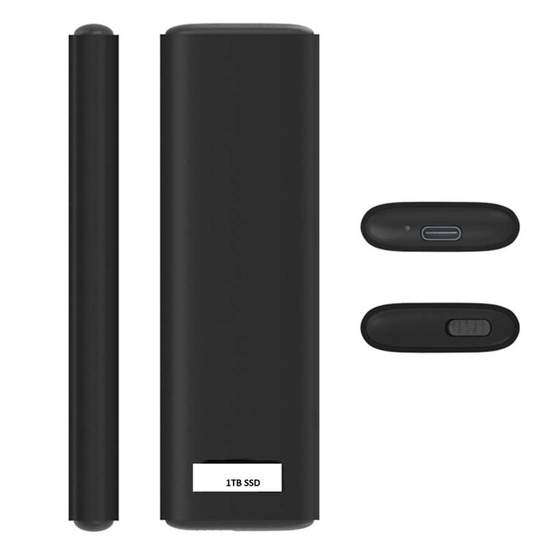 External 1TB NVMe SSD with 1TB of storage