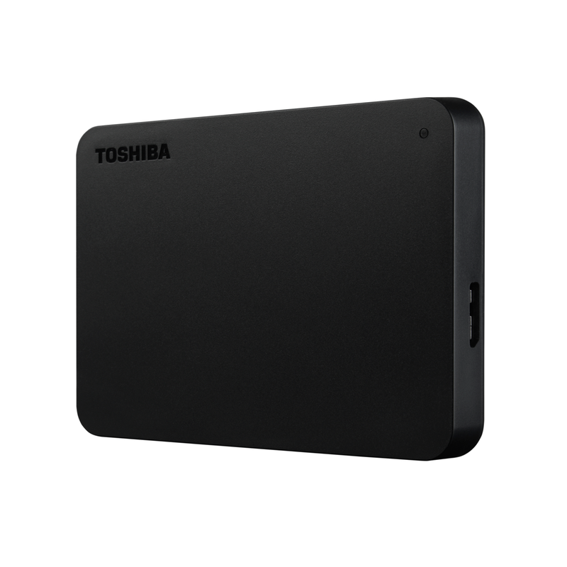 Toshiba Canvio Basics 1TB External Hard Drive Black HDTB510EK3AA