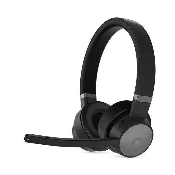 Lenovo Go Wireless Bluetooth ANC Headset - Thunder Black