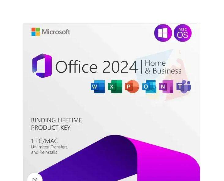 Microsoft Office Home 2024 Lifetime 1-user ESD Download