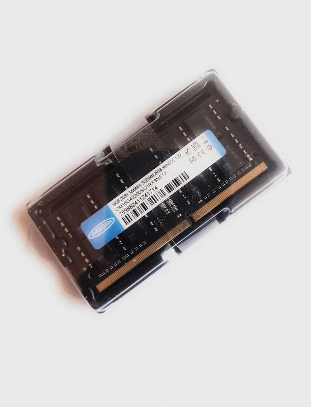 Origin Laptop Memory  8GB DDR4 3200MHz SODIMM 1RX16 Non-ECC 1.2V
