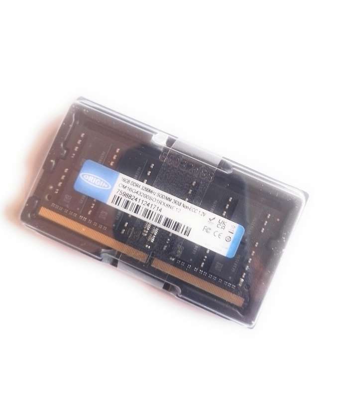 Origin Laptop Memory  8GB DDR4 3200MHz SODIMM 1RX16 Non-ECC 1.2V