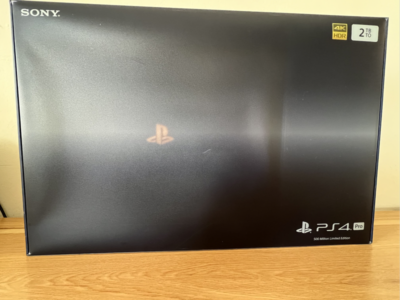PS4 Pro 500 Million Limited Edition  Open Box  2TB Ultra-Rare Collectible