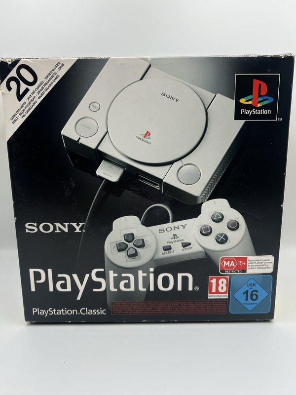 PlayStation Classic Console Retro Console Loaded with 20 Games