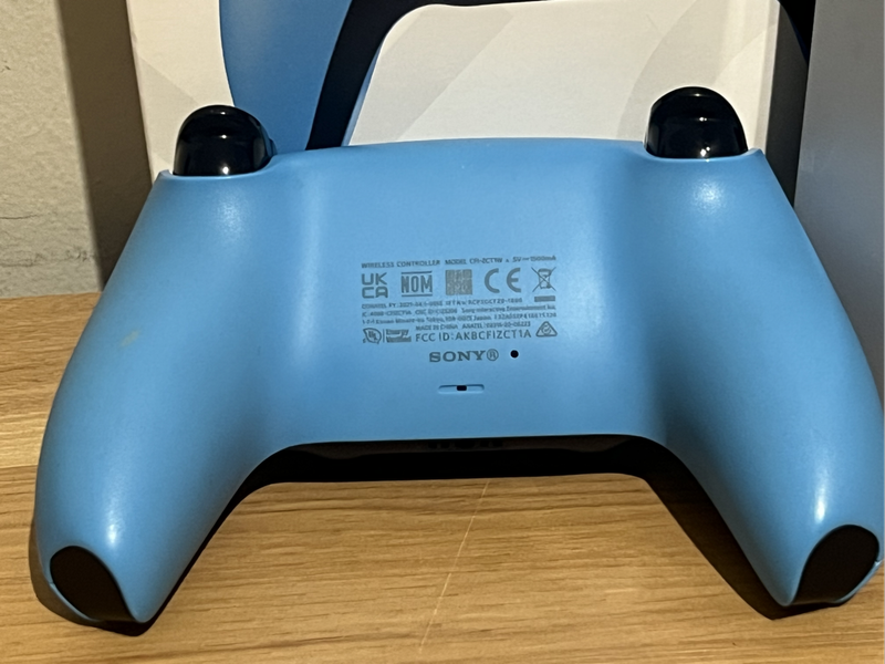 PS5 Slim Digital Edition  With Blue DualSense Controller