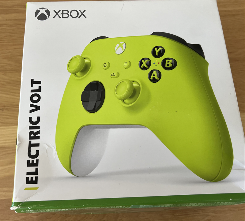 Xbox Series Wireless Controller  Electric Volt (With Box)