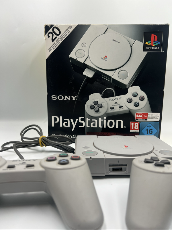 PlayStation Classic Console Retro Console Loaded with 20 Games