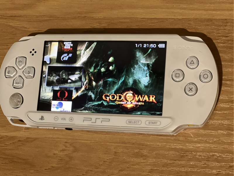 PSP Street White Edition | Loaded with 50+ Games