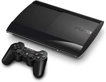 PS3 500GB SUPER SLIM CONSOLE + 5 GAMES VERY GOOD CONDITION FAST SHIPPING