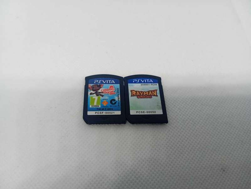 LittleBigPlanet & Rayman Origins (PS Vita)  Game Cards Only (No Covers)