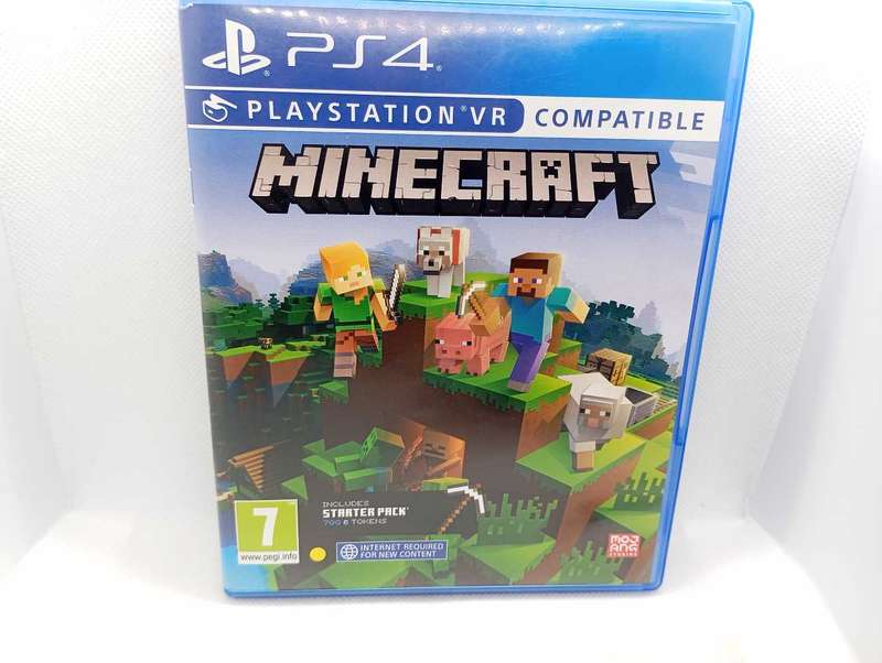 Minecraft: Bedrock Edition (VR-Compatible)(PS4) Fast Shipping