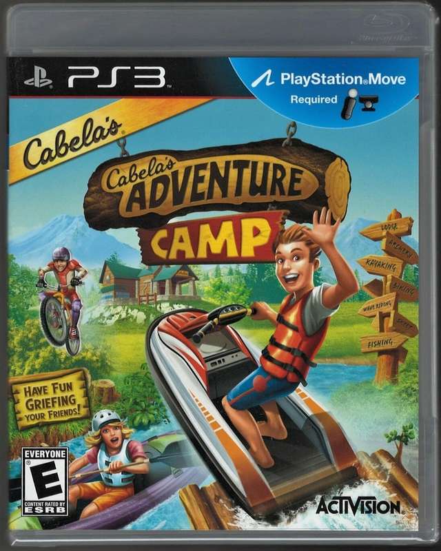 Cabelas Adventure Camp (PS3) (CIB) Fast Shipping