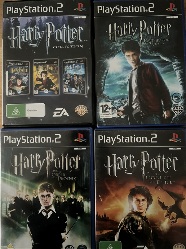 Harry Potter Collection 6 Game Bundle (PS2, CIB)