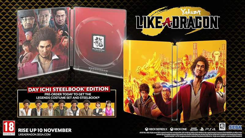 Yakuza: Like a Dragon Steelbook Edition Xbox One  Complete in Box (CIB)