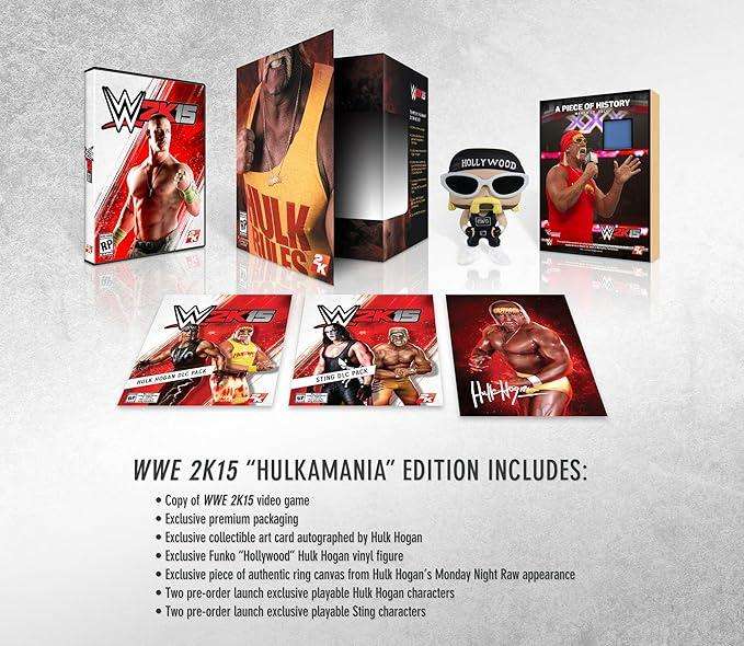 WWE 2K15: Hulkamania Edition Xbox One (SEALED)