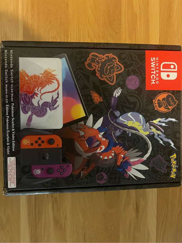 Nintendo Switch OLED Pokémon Scarlet & Violet Edition New