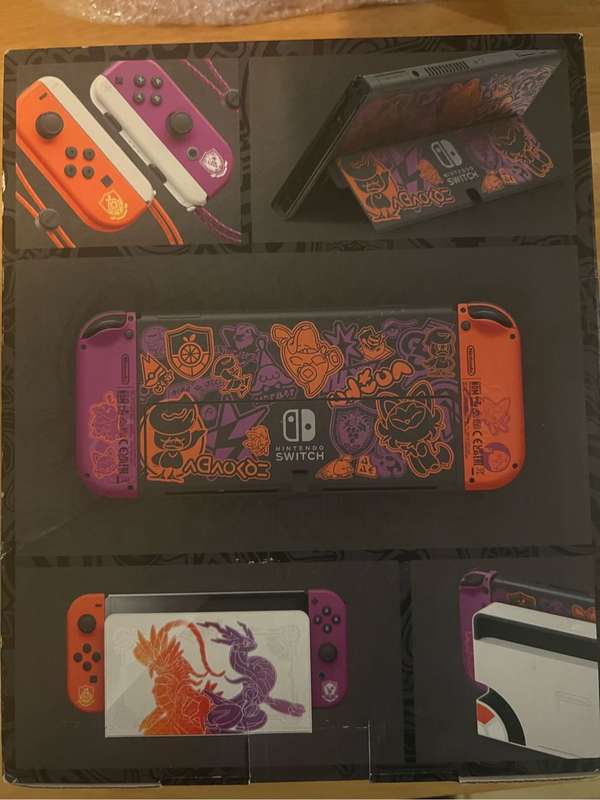 Nintendo Switch OLED Pokémon Scarlet & Violet Edition New