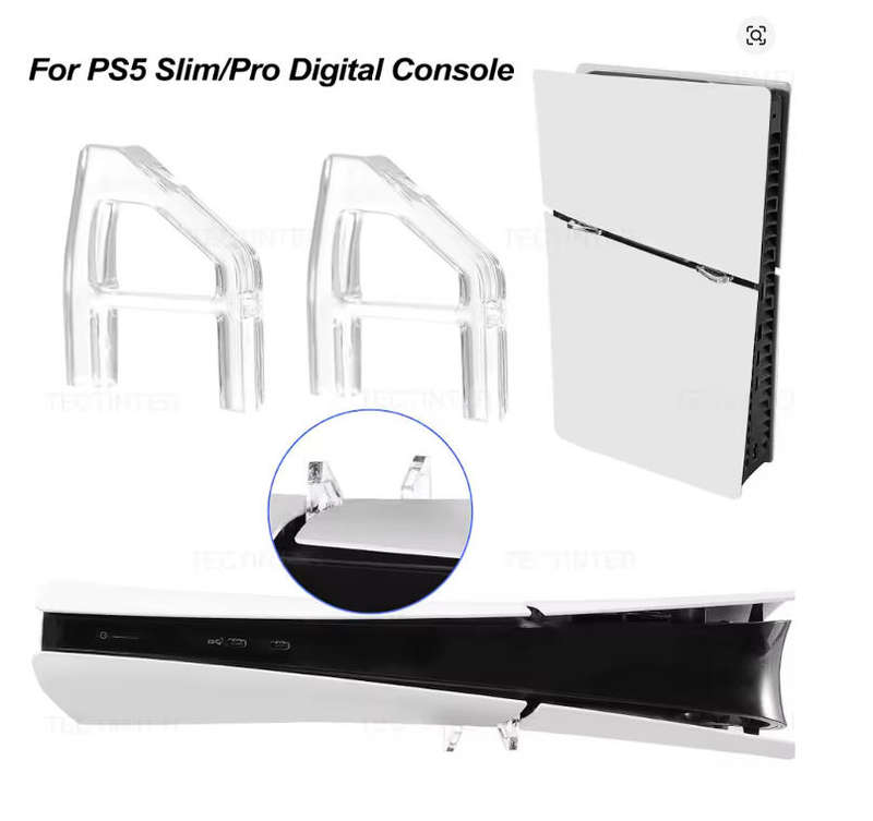 PS5 Slim & PS5 Pro Horizontal Stands Compatible with Slim and Pro digital consoles